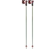 LEKI Skistok Leki Spitfire 3D Dark Olive Light Olive Coral-115 cm