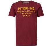 Petrol Industries 600 Classic Print Short Sleeve Round Neck T-shirt Rood 7-8 Years Jongen