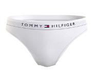 Tommy Hilfiger - Slip met Logotailleband - Wit - Maat L