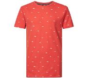 Petrol Industries 657 Aop Short Sleeve Round Neck T-shirt Rood 13-14 Years Jongen