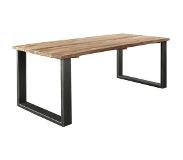 Pronto Wonen Eettafel Romaro 160x90 teakhout mix rough