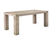 Pronto Wonen Eettafel Bassano L220xB100 acaciahout light grey