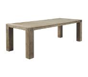 Pronto Wonen Eettafel 190x95 Bassano acaciahout light grey