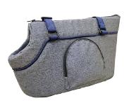 Kerbl Huisdierendraagtas Marie 46x23x25 cm grijs en blauw