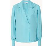 Fifth House Shell blouse met kraag en pofmouwen