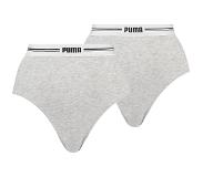 Puma High Waist Brief Dames Onderbroek - 2-pack - Maat S