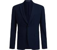 We fashion slim fit colbert van gerecycled polyester royal navy Heren | Maat: 42