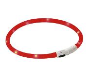 Kerbl Maxi Safe LED halsband - Rood