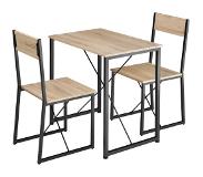 TecTake - Zitgroep Margate industrieel lichtbruin - 404353