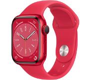 Apple Watch Series 8 41mm RED Aluminium RED Sportband