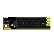 Port Designs 900752-W-FR toetsenbord RF Draadloos AZERTY Frans Zwart