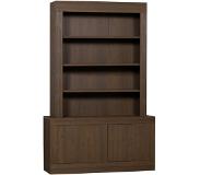Bepurehome Wandkast Yumi Bruin - 146x230x46 cm