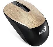 Genius Maus NX-7015, 1600DPI, 2,4 [GHz], optisch, 3 cl., Wireless USB, gold, AA