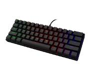 Deltaco DK430 - Mechanisch Gaming Toetsenbord - 60 Procent Toetsenbord - RGB - QWERTY - Zwart