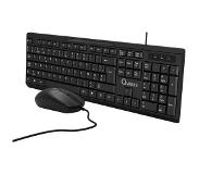 Qware Toetsenbord + Muis Hamilton Azerty (pcb-218bl)