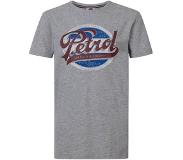 Petrol Industries 602 Classic Print Short Sleeve Round Neck T-shirt Grijs 9-10 Years Jongen
