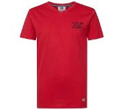 Petrol Industries 627 Short Sleeve V Neck T-shirt Rood 15-16 Years Jongen