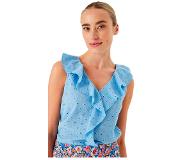 Garcia dames Top, M, Blauw