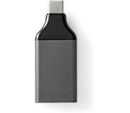 Nedis USB Adapter USB 3.2 Gen 1 USB-CT Male HDMIT Female Nickel Plated Black/Grey Envelope