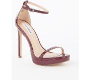 Steve madden Milano sandalette met lakfinish