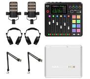 Rode Rodecaster Pro II 2 persoons bundel