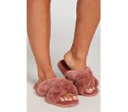 Hunkemoller Slippers Fake Fur Roze Dames | Maat: 36/37