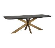 Richmond Eettafel Cambon 235 deens ovaal (Dark coffee) (Groen, 230.0x100.0x76.0cm)