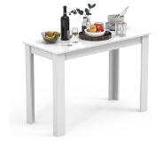 VCM Esal110 eetkamertafel wit.