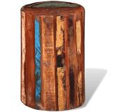 vidaXL Kruk massief gerecycled hout
