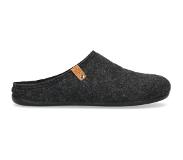 Manfield pantoffels donkergrijs Heren | Maat: 41