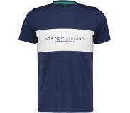 New zealand auckland regular fit T-shirt Tutaepatu met logo key navy Heren