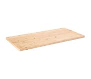 vidaXL Tafelblad rechthoekig 100x60x2,5 cm massief grenenhout