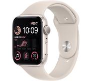 Apple Watch SE (2022) 44mm Starlight Aluminium Starlight Sportband