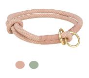 Trixie halsband voor hond soft half-slip roze / lichtroze 35x0,6 cm
