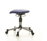 Topstar BALANCE 20 - Werkstoel / werkkruk/ verhoogde bureaustoel Blauw