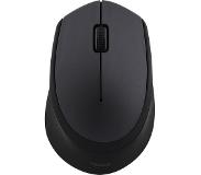 Deltaco wireless optical mouse 2.4GHz 3 buttons with a scroll grey