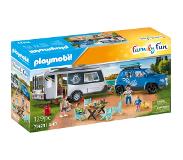 Playmobil Family Fun Caravan met Auto 71423