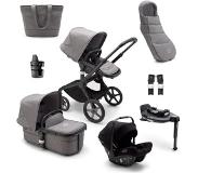 Bugaboo Kinderwagen Fox 5 Starterset Black /Grey Melange