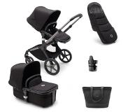 Bugaboo Kinderwagen Fox 5 met accessoires Black/Midnight Black