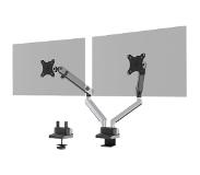 Durable Monitorhalt. SELECT PLUS m Arm f 2 Mon. Tischb. Sil.
