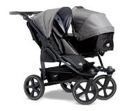 TFK Sibling Kinderwagen Duo 2 met luchtkamerset Premium Grijs