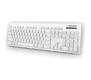 Esperanza Waterbestendige USB Toetsenbord Singapore - Wit