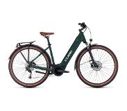 Cube Touring Hybrid ONE 500 Easy Entry, groen/zwart 50cm | S 2023 Elektrische trekkingfietsen
