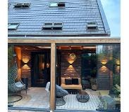 LumenXL Slimme buiten wandlamp Daniel met RGB