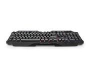 Nedis Bedraad Gaming Toetsenbord - GKBD110BKDE