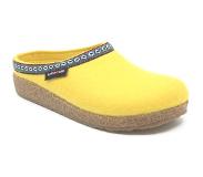 Haflinger Haflinger, FRANZL, 71101 117, Gele dames sloffen