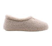 Scapa Beige Teddy Pantoffels Stof 41