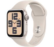 Apple Watch SE - 40mm - Starlight Aluminium Case with Starlight Sport Band - S/M