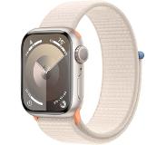 Apple Watch Series 9 41mm Starlight Aluminium Sport Loop