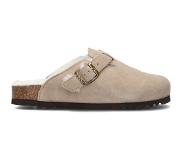 Scholl Dames Instappers Fae - Beige - Maat 37